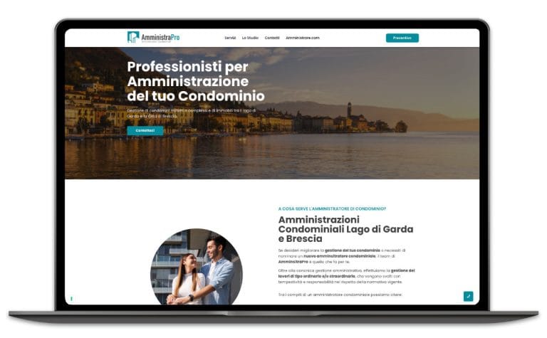sito web per amministratore condominiale
