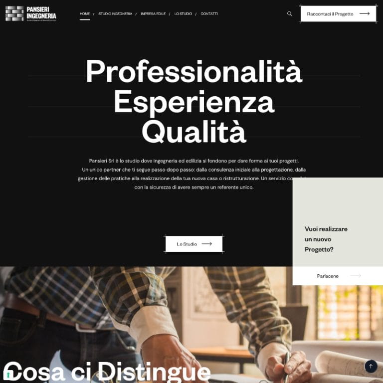 sito web per studio di ingegneria
