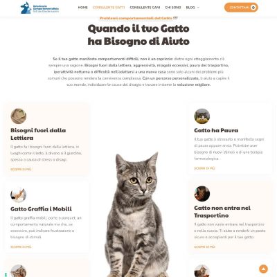 screen sito web comportamentalista