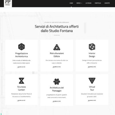 sito web per architetto