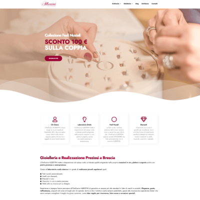 sito web per oreficeria screen 4